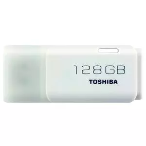 USB флеш накопитель Toshiba 128GB U202 Hayabusa White USB 2.0 (THN-U202W1280E4)