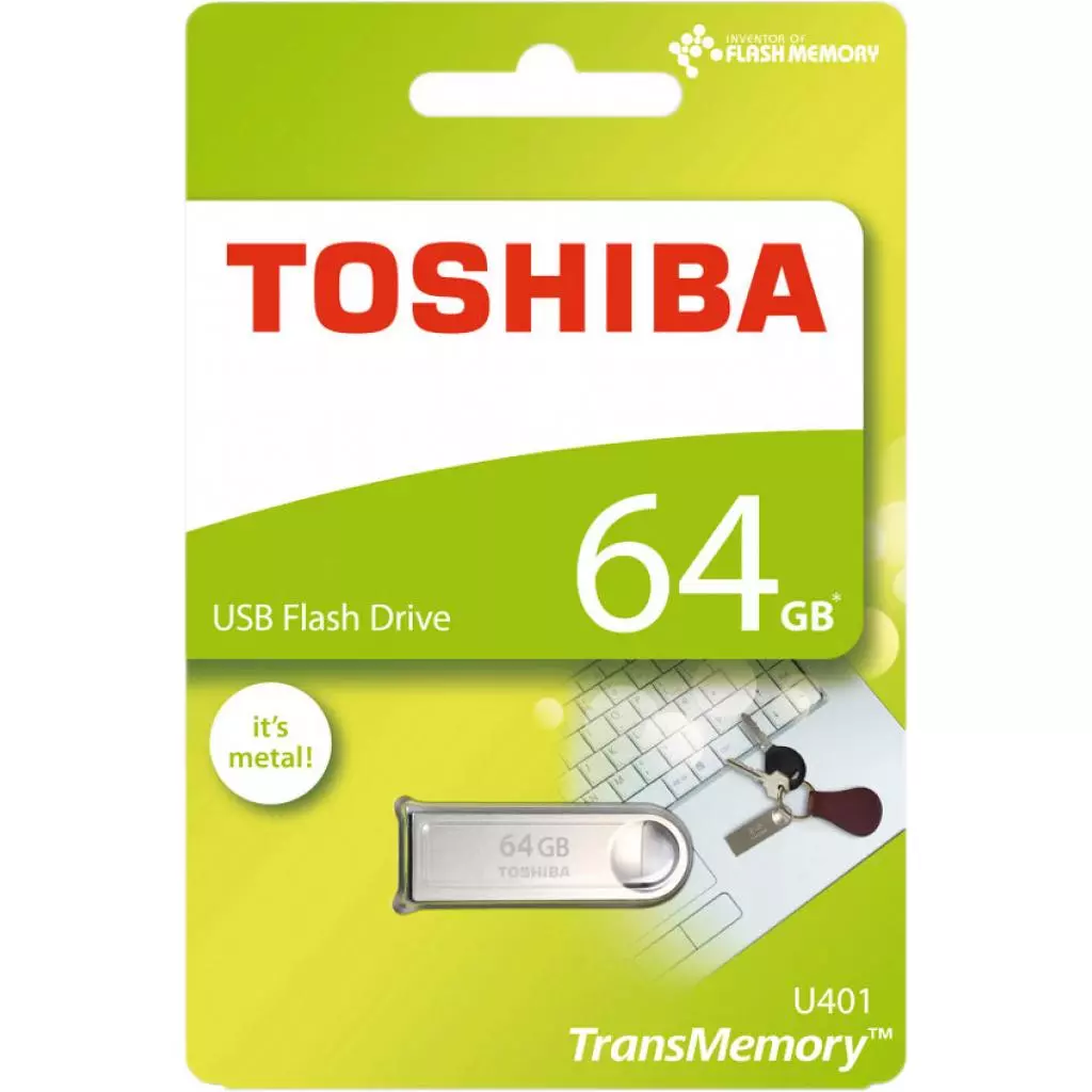 USB флеш накопитель Toshiba 64GB U401 Owari USB 2.0 (THN-U401S0640E4) - 3 USB флеш накопитель Toshiba 64GB U401 Owari USB 2.0 (THN-U401S0640E4) - 3