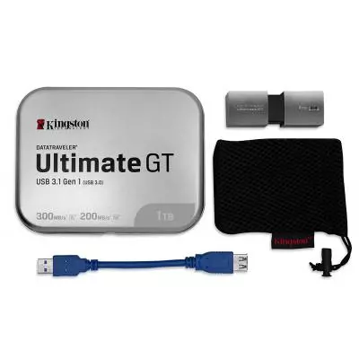 USB флеш накопитель Kingston 1TB DataTraveler Ultimate GT USB 3.0 (DTUGT/1TB) - 5