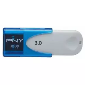 USB флеш накопитель PNY flash 64GB Attache4 Blue USB 3.0 (FD64ATT430-EF)