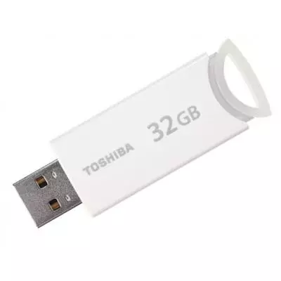 USB флеш накопитель Toshiba 32GB U204 White USB 3.0 (THN-U204W0320M4) - 3