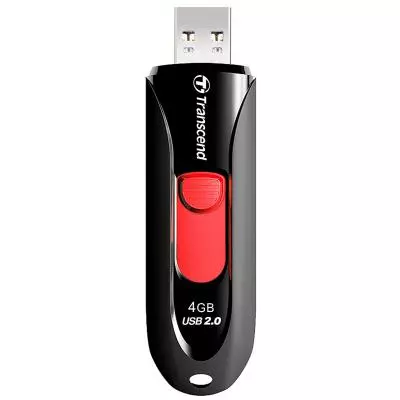 USB флеш накопитель Transcend 4GB JetFlash 590 Black USB 2.0 (TS4GJF590K) - 1 USB флеш накопитель Transcend 4GB JetFlash 590 Black USB 2.0 (TS4GJF590K) - 1
