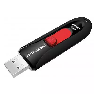 USB флеш накопитель Transcend 4GB JetFlash 590 Black USB 2.0 (TS4GJF590K) - 3 USB флеш накопитель Transcend 4GB JetFlash 590 Black USB 2.0 (TS4GJF590K) - 3