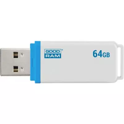 USB флеш накопитель Goodram 64GB UMO2 White Graphite USB 2.0 (UMO2-0640WER11) - 3