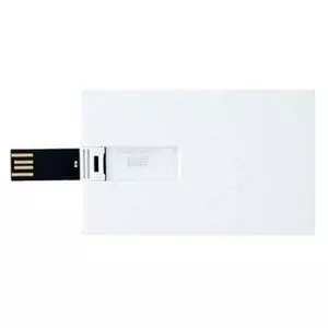 USB флеш накопитель Goodram 16GB Credit card WHITE USB 2.0 (UCC2-0160W0BBB)