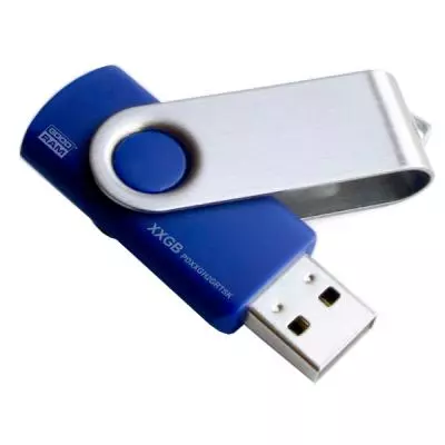 USB флеш накопитель Goodram 8GB UTS2 Navy Blue USB 2.0 (UTS2-0080NBBBB) - 1 USB флеш накопитель Goodram 8GB UTS2 Navy Blue USB 2.0 (UTS2-0080NBBBB) - 1