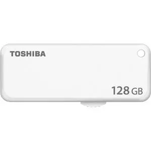 USB флеш накопитель Toshiba 128GB U203 White USB 2.0 (THN-U203W1280E4)