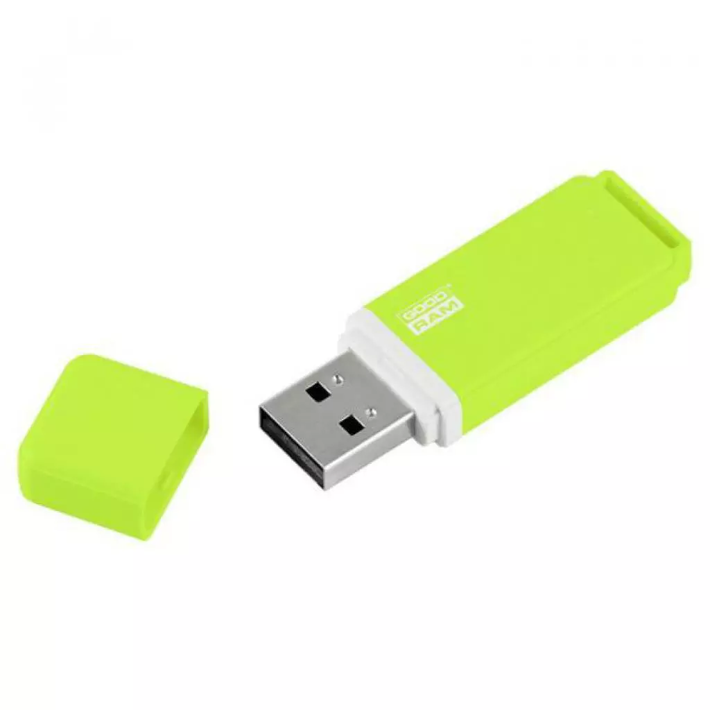 USB флеш накопитель Goodram 16GB UMO2 Orange Green USB 2.0 (UMO2-0160OGR11) - 2 USB флеш накопитель Goodram 16GB UMO2 Orange Green USB 2.0 (UMO2-0160OGR11) - 2