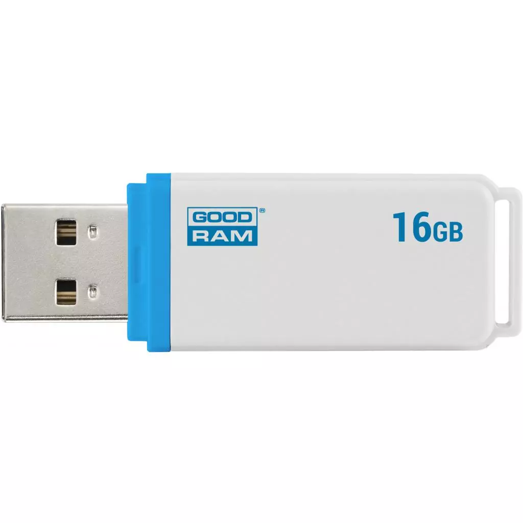 USB флеш накопитель Goodram 16GB UMO2 White Graphite USB 2.0 (UMO2-0160WER11) - 3