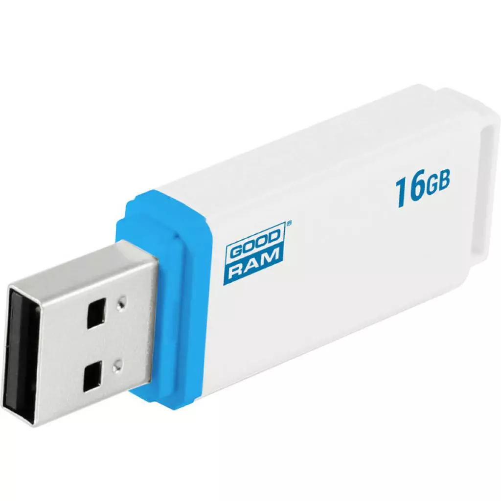 USB флеш накопитель Goodram 16GB UMO2 White Graphite USB 2.0 (UMO2-0160WER11) - 4