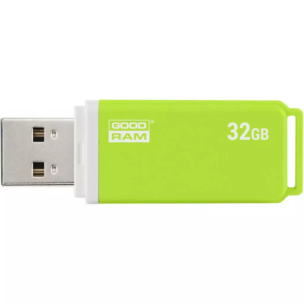 USB флеш накопитель Goodram 32GB UMO2 Orange Green USB 2.0 (UMO2-0320OGR11) - 3 USB флеш накопитель Goodram 32GB UMO2 Orange Green USB 2.0 (UMO2-0320OGR11) - 3