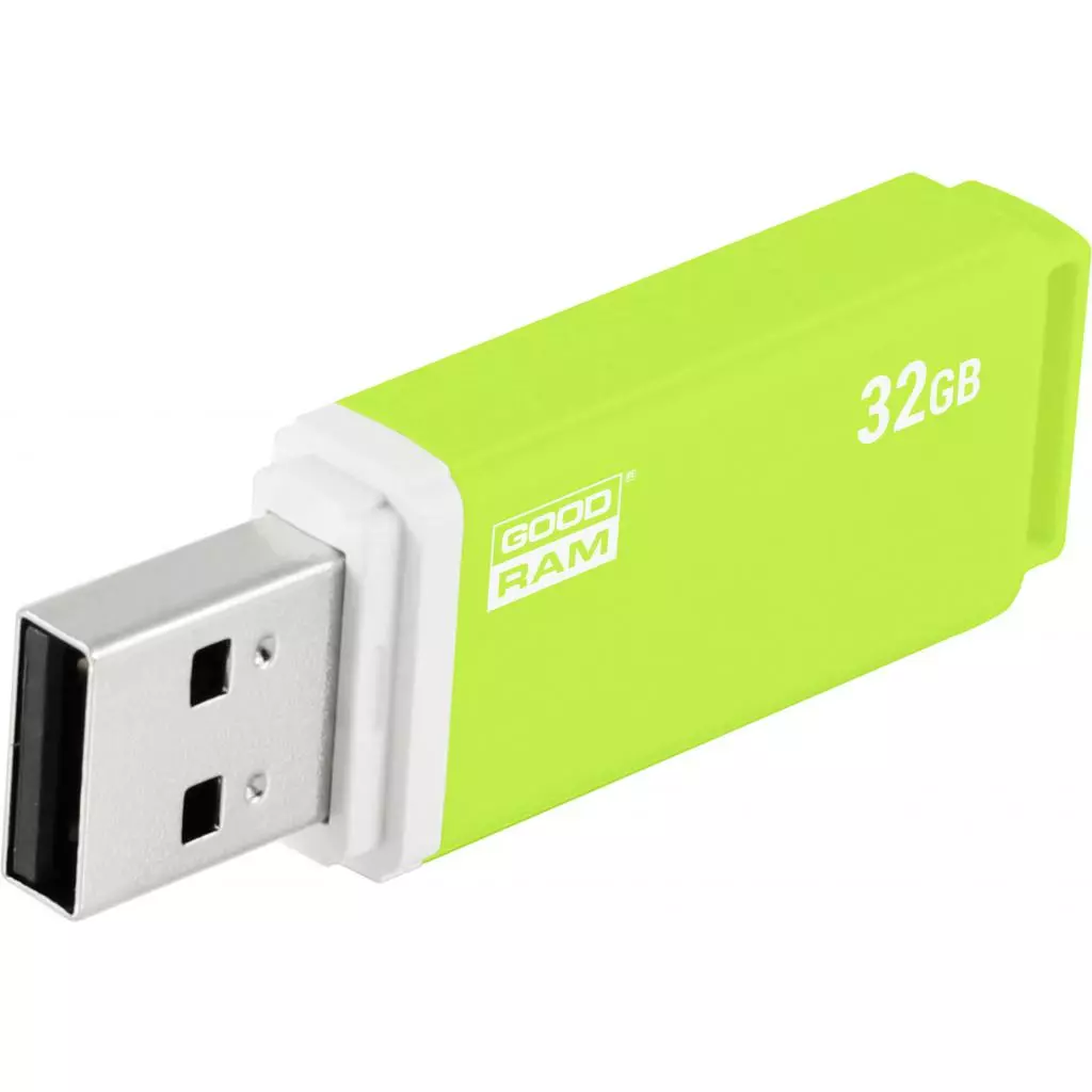 USB флеш накопитель Goodram 32GB UMO2 Orange Green USB 2.0 (UMO2-0320OGR11) - 4 USB флеш накопитель Goodram 32GB UMO2 Orange Green USB 2.0 (UMO2-0320OGR11) - 4