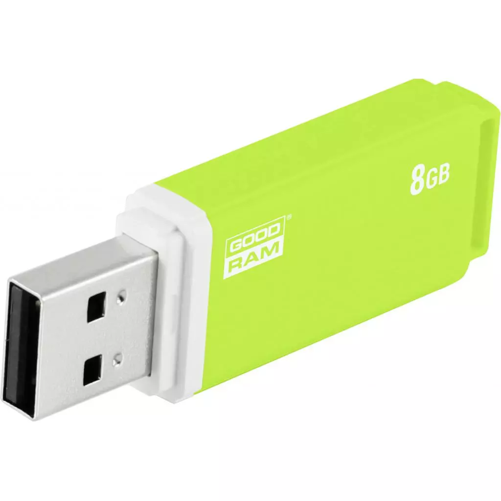 USB флеш накопитель Goodram 8GB UMO2 Orange Green USB 2.0 (UMO2-0080OGR11) - 4 USB флеш накопитель Goodram 8GB UMO2 Orange Green USB 2.0 (UMO2-0080OGR11) - 4