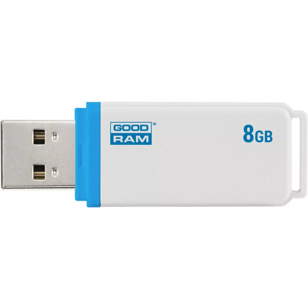 USB флеш накопитель Goodram 8GB UMO2 White Graphite USB 2.0 (UMO2-0080WER11) - 3 USB флеш накопитель Goodram 8GB UMO2 White Graphite USB 2.0 (UMO2-0080WER11) - 3