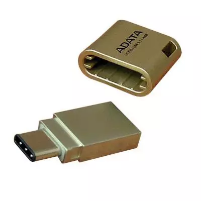 USB флеш накопитель ADATA 16GB UC350 Gold USB 3.1/Type-C (AUC350-16G-CGD) - 6 USB флеш накопитель ADATA 16GB UC350 Gold USB 3.1/Type-C (AUC350-16G-CGD) - 6