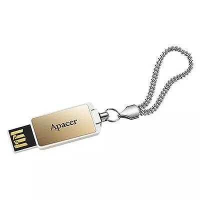 USB флеш накопитель Apacer 16GB AH121 Champagne Gold USB 2.0 (AP16GAH121C-1) - 3 USB флеш накопитель Apacer 16GB AH121 Champagne Gold USB 2.0 (AP16GAH121C-1) - 3