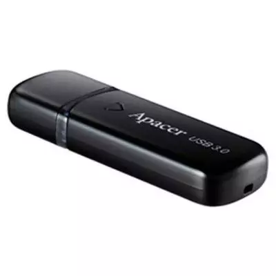 USB флеш накопитель Apacer 8GB AH355 Black USB 3.0 (AP8GAH355B-1) - 1