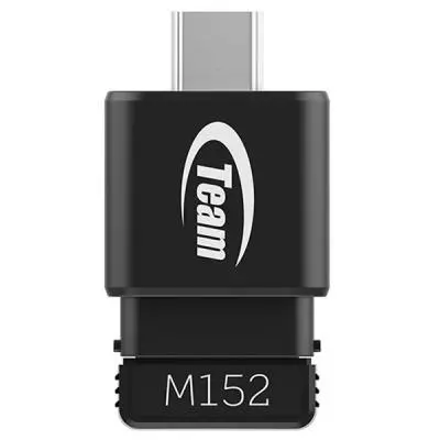 USB флеш накопитель Team 32GB M152 Black USB 2.0 OTG (TM15232GB01) - 1 USB флеш накопитель Team 32GB M152 Black USB 2.0 OTG (TM15232GB01) - 1