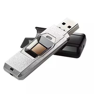 USB флеш накопитель Apacer 128GB AH650 Silver USB 3.0 (AP128GAH650S-1) - 3