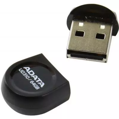 USB флеш накопитель ADATA 64GB UD310 Black USB 2.0 (AUD310-64G-RBK) - 3 USB флеш накопитель ADATA 64GB UD310 Black USB 2.0 (AUD310-64G-RBK) - 3