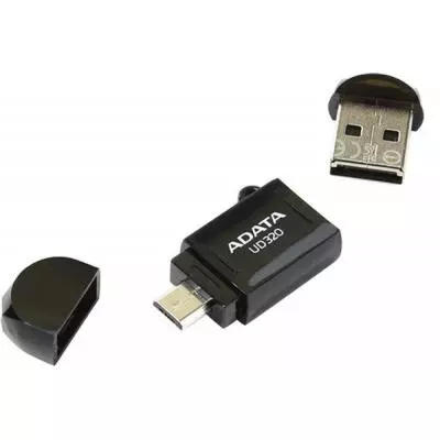 USB флеш накопитель ADATA 16GB UD320 Black USB 2.0 OTG (AUD320-16G-RBK) - 3 USB флеш накопитель ADATA 16GB UD320 Black USB 2.0 OTG (AUD320-16G-RBK) - 3