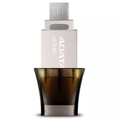 USB флеш накопитель ADATA 8GB UC330 Black USB 2.0 OTG (AUC330-8G-RBK) - 5 USB флеш накопитель ADATA 8GB UC330 Black USB 2.0 OTG (AUC330-8G-RBK) - 5