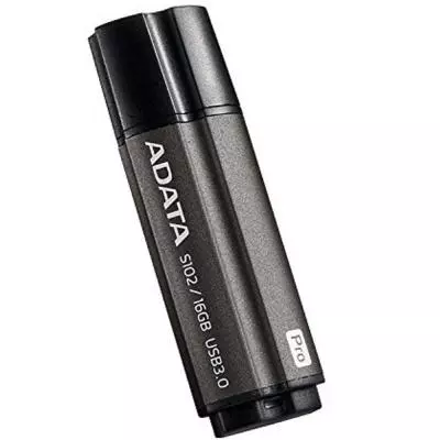 USB флеш накопитель ADATA 16GB S102PRO Gray USB 3.1 (AS102P-16G-RGY) - 1 USB флеш накопитель ADATA 16GB S102PRO Gray USB 3.1 (AS102P-16G-RGY) - 1