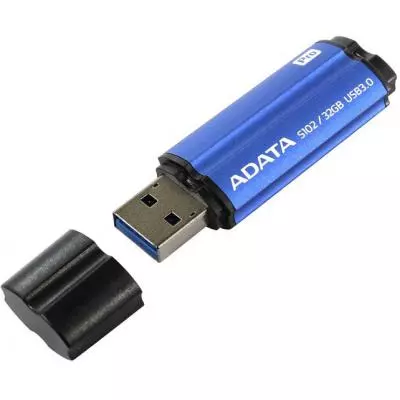 USB флеш накопитель ADATA 32GB S102PRO Blue USB 3.1 (AS102P-32G-RBL) - 3 USB флеш накопитель ADATA 32GB S102PRO Blue USB 3.1 (AS102P-32G-RBL) - 3