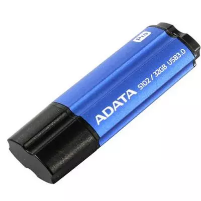 USB флеш накопитель ADATA 32GB S102PRO Blue USB 3.1 (AS102P-32G-RBL) - 4 USB флеш накопитель ADATA 32GB S102PRO Blue USB 3.1 (AS102P-32G-RBL) - 4