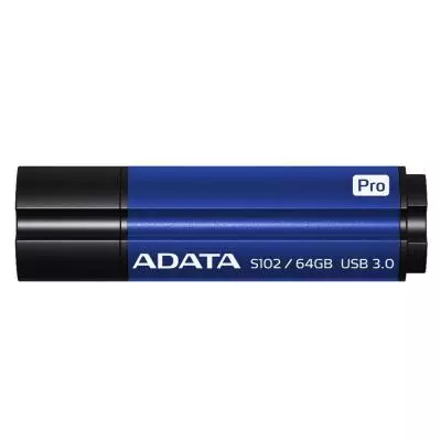 USB флеш накопитель ADATA 64GB S102PRO Blue USB 3.1 (AS102P-64G-RBL)
