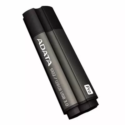 USB флеш накопитель ADATA 128GB S102PRO Gray USB 3.1 (AS102P-128G-RGY) - 1
