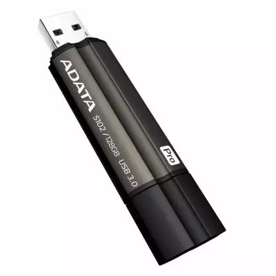 USB флеш накопитель ADATA 128GB S102PRO Gray USB 3.1 (AS102P-128G-RGY) - 2