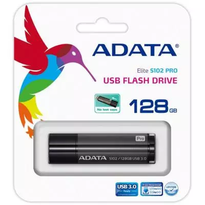 USB флеш накопитель ADATA 128GB S102PRO Gray USB 3.1 (AS102P-128G-RGY) - 5
