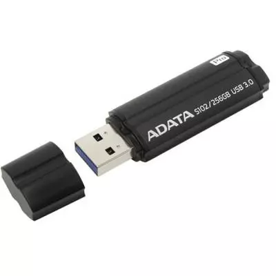 USB флеш накопитель ADATA 256GB S102PRO Gray USB 3.1 (AS102P-256G-RGY) - 3 USB флеш накопитель ADATA 256GB S102PRO Gray USB 3.1 (AS102P-256G-RGY) - 3