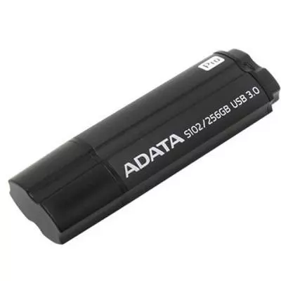 USB флеш накопитель ADATA 256GB S102PRO Gray USB 3.1 (AS102P-256G-RGY) - 4 USB флеш накопитель ADATA 256GB S102PRO Gray USB 3.1 (AS102P-256G-RGY) - 4