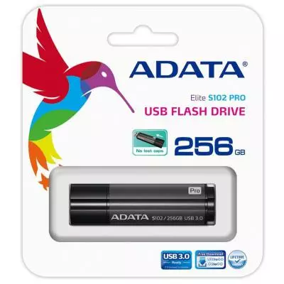 USB флеш накопитель ADATA 256GB S102PRO Gray USB 3.1 (AS102P-256G-RGY) - 5 USB флеш накопитель ADATA 256GB S102PRO Gray USB 3.1 (AS102P-256G-RGY) - 5