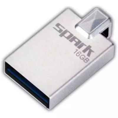 USB флеш накопитель Patriot 16GB Spark Silver USB 3.1 (PSF16GSPK3USB) - 2