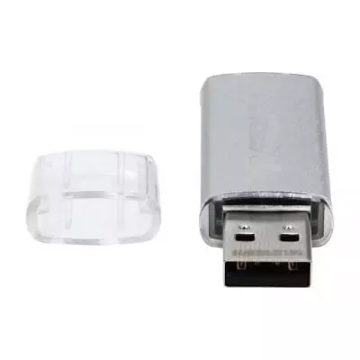 USB флеш накопитель Patriot 16GB Xporter Pulse Silver USB 2.0 (PSF16GXPPUSB) - 2