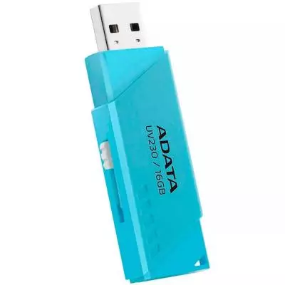 USB флеш накопитель ADATA 16GB UV230 Blue USB 2.0 (AUV230-16G-RBL) - 1