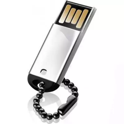 USB флеш накопитель Silicon Power 8GB Touch 830 Silver USB 2.0 (SP008GBUF2830V3S) - 2
