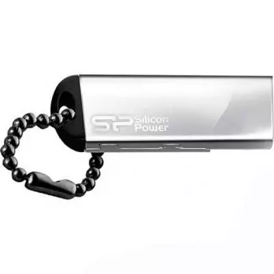 USB флеш накопитель Silicon Power 8GB Touch 830 Silver USB 2.0 (SP008GBUF2830V3S)