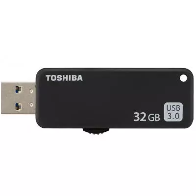 USB флеш накопитель Toshiba 32GB U365 Black USB 3.0 (THN-U365K0320E4) - 2