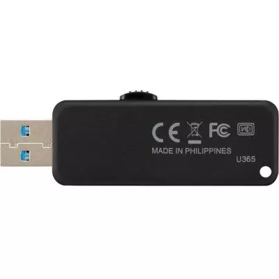 USB флеш накопитель Toshiba 32GB U365 Black USB 3.0 (THN-U365K0320E4) - 3