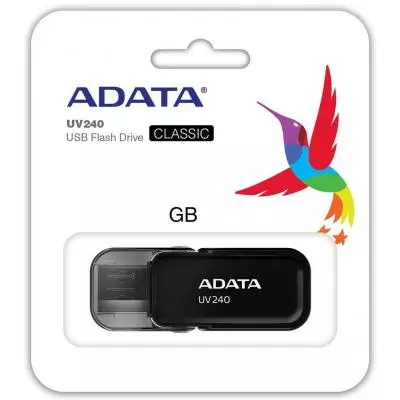 USB флеш накопитель ADATA 32GB UV240 Black USB 2.0 (AUV240-32G-RBK) - 2 USB флеш накопитель ADATA 32GB UV240 Black USB 2.0 (AUV240-32G-RBK) - 2