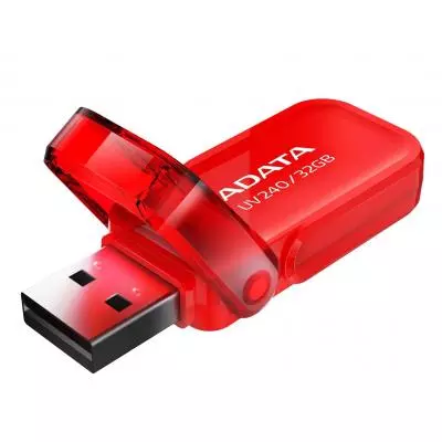 USB флеш накопитель ADATA 32GB UV240 Red USB 2.0 (AUV240-32G-RRD) - 1 USB флеш накопитель ADATA 32GB UV240 Red USB 2.0 (AUV240-32G-RRD) - 1