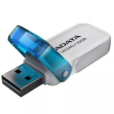 USB флеш накопитель ADATA 32GB UV240 White USB 2.0 (AUV240-32G-RWH) - 1 USB флеш накопитель ADATA 32GB UV240 White USB 2.0 (AUV240-32G-RWH) - 1