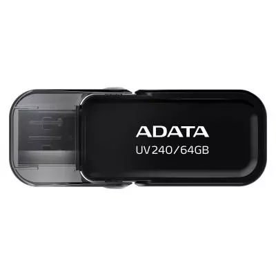 USB флеш накопитель ADATA 64GB UV240 Black USB 2.0 (AUV240-64G-RBK)