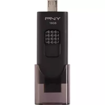 USB флеш накопитель PNY flash 16GB Duo-Link For Android Black USB 3.0/microUSB (FD16GOTGX30K-EF) - 3 USB флеш накопитель PNY flash 16GB Duo-Link For Android Black USB 3.0/microUSB (FD16GOTGX30K-EF) - 3