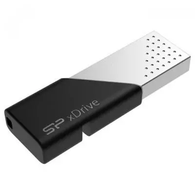 USB флеш накопитель Silicon Power 128GB Z50 Silver USB 3.0/Lightning (SP128GBLU3Z50V1S) - 1
