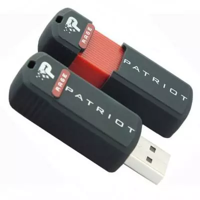 USB флеш накопитель Patriot 32GB XT Rage Quad Channel USB 2.0 (PEF32GRUSB) - 6